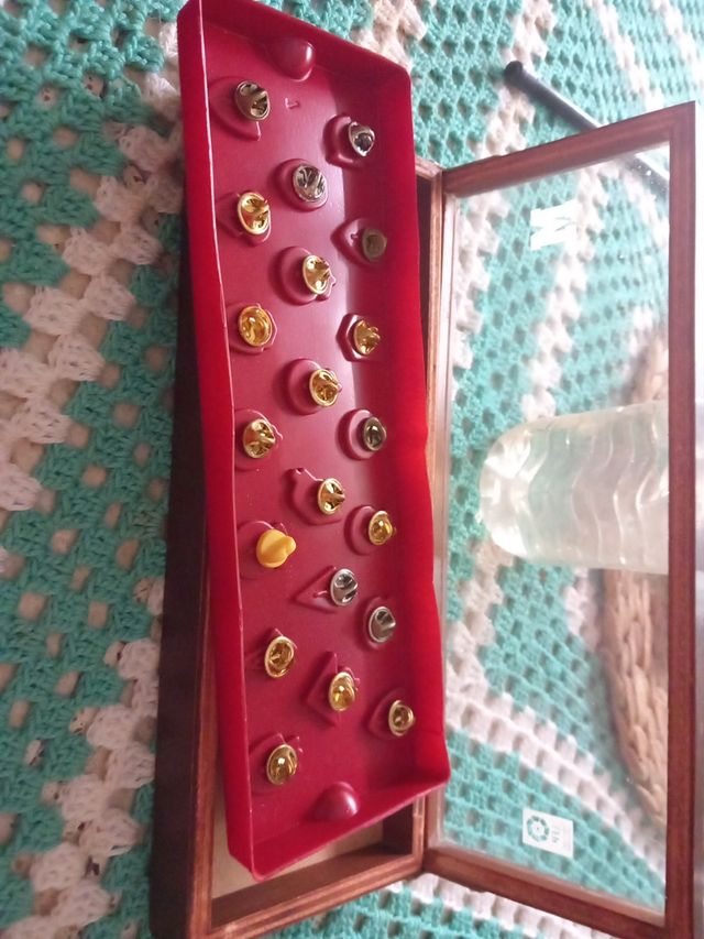 20 Broches Chaquetas/Solapas