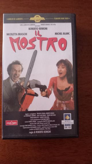 VHS Il Mostro - Benigni - Commedia