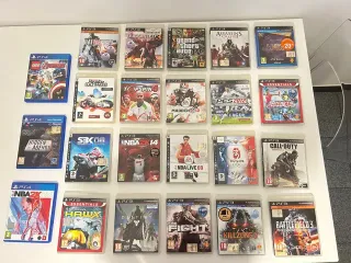 Lotto di 23 Giochi PS3/PS4
