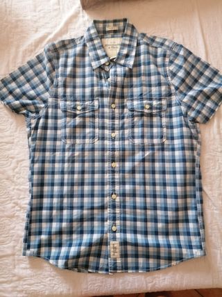Camicia Abercrombie L quadretti blu