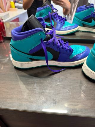 Jordan Air 1 Mid - Scarpe Turchesi