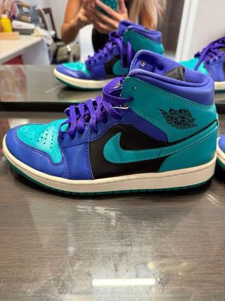 Jordan Air 1 Mid - Scarpe Turchesi
