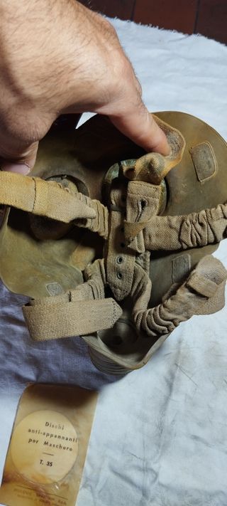 Maschera antigas t35 italiana WWII