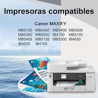 Uiprint 2500XL 10xtinta Canon MB5050 MB5455