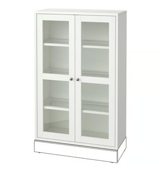 Vitrina HAVSTA ikea blanca