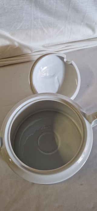 Zuppiera Tettau Bavaria Porcellana