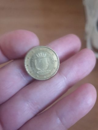 Moneda Malta 10 céntimos 2008