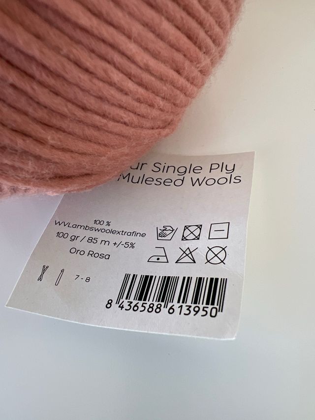 Ovillos de lana Amour single ply casasol