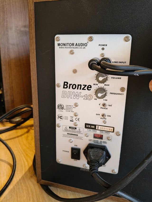 Altavoces 5.1 Monitor Audio + ampl  Marantz sr6005