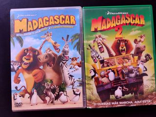 Madagascar 1 & 2 (DVDs)