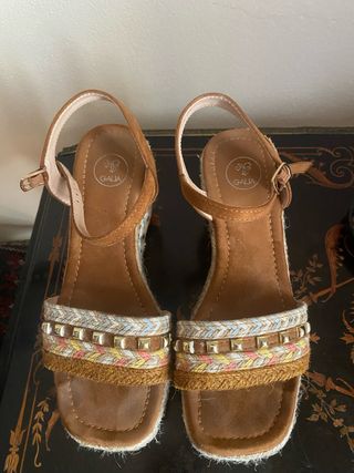 Sandali zeppa GALIA multicolor