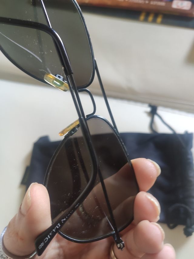 Gafas de sol aviator negras Dr. Martens.