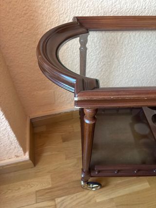 CARRO DE BAR VINTAGE CON RUEDAS