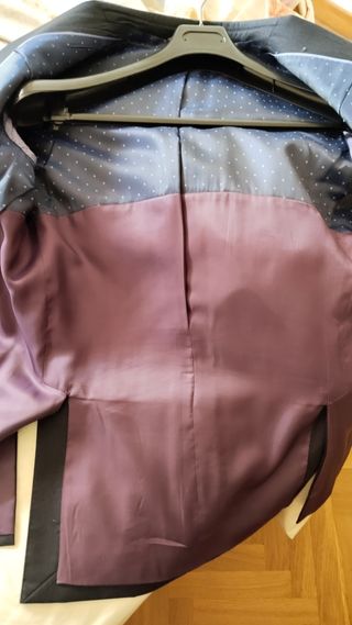 Traje CARAMELO azul - Hombre