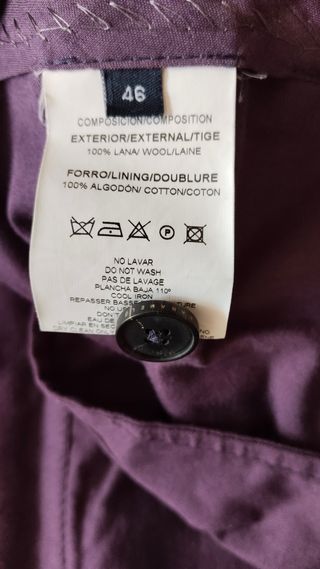 Traje CARAMELO azul - Hombre