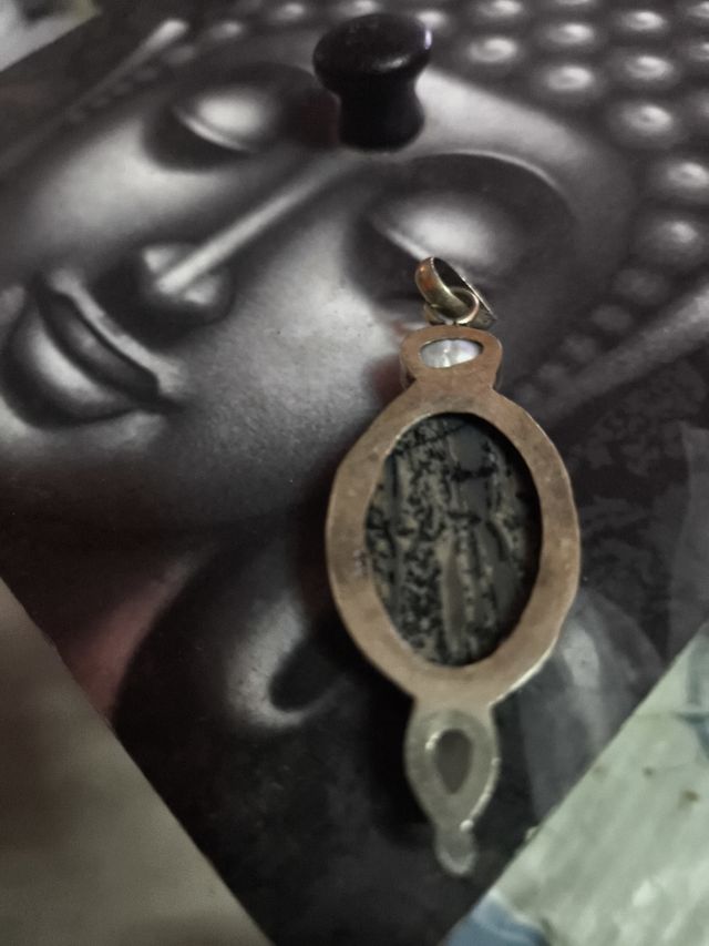 Colgante piedra natural plata