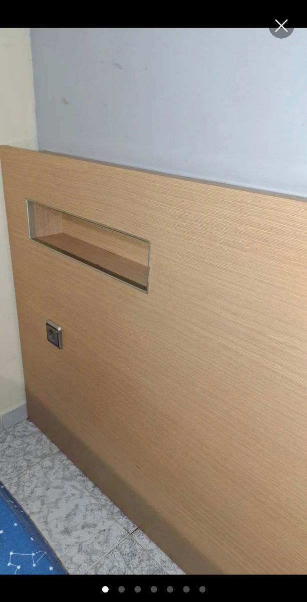 Cabecero matrimonio madera