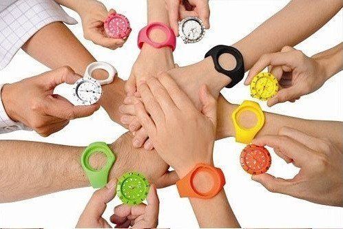 Orologi in silicone multicolore