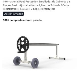 Enrollador piscina 4,2m - 80mm