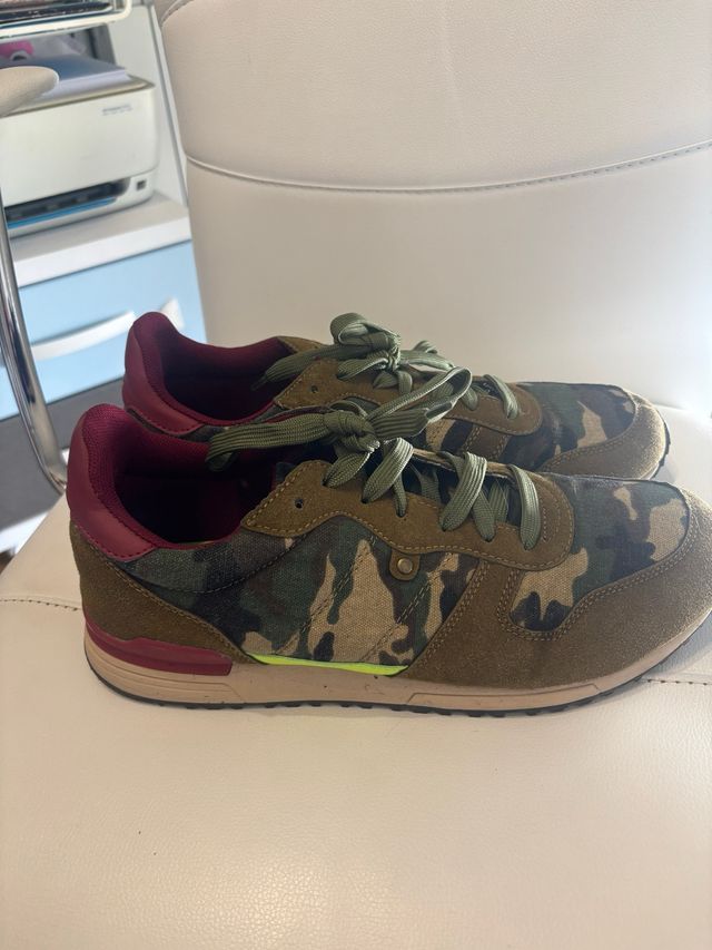 Zapatillas camuflaje