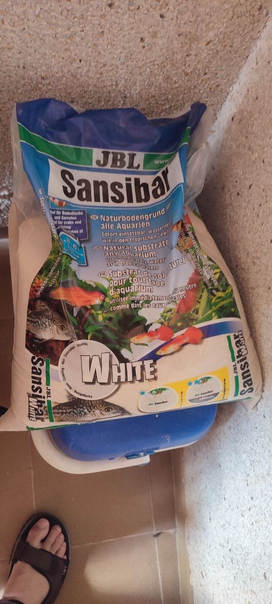 JBL Sansibar White 10kg - Arena blanca acuario