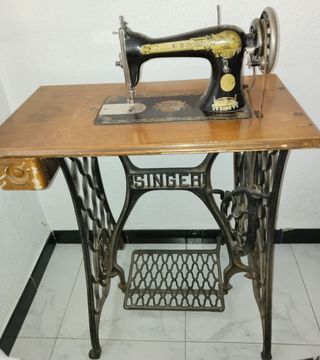 Máquina coser Singer, inglesa año 1.890 aprox.