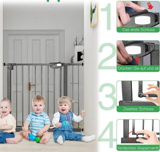 Puerta seguridad bebé/perro 85-95cm
sin taladro