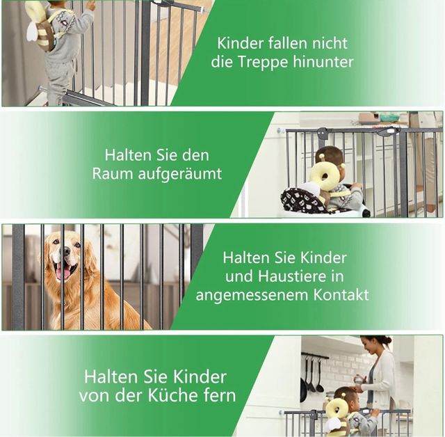 Porta di sicurezza per bebè/cani 85-95 cm senza trapano