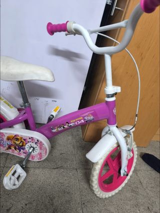 Bicicleta niña Patrulla Canina