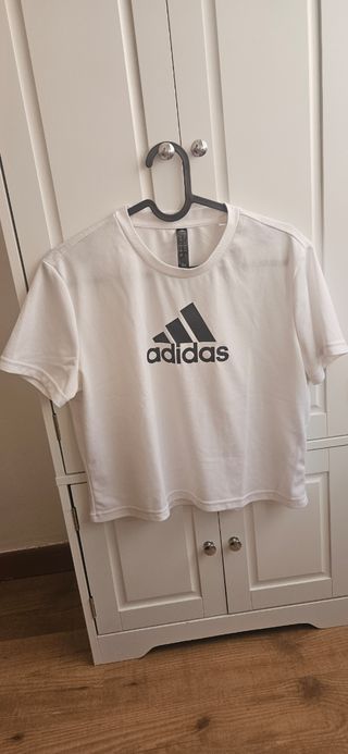 Camiseta Adidas blanca - Talla S
