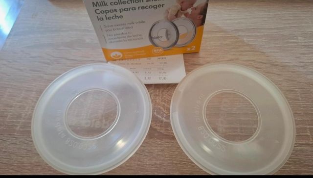 2 Copas recolectoras Medela de Leche Materna