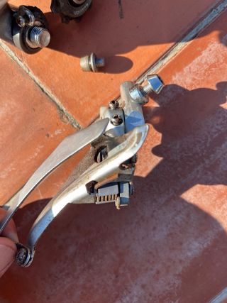 Desviador Shimano 6401 trasero y 105 delantero