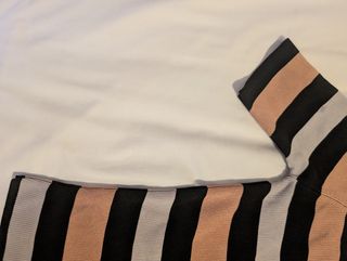Top Zara rayas - L