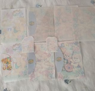 Lote cartas perfumadas ardillas