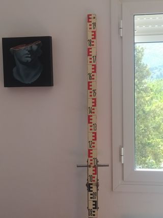 Nivel de topografía antiguo