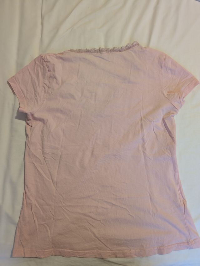 Camiseta rosa Tex Lingerie M