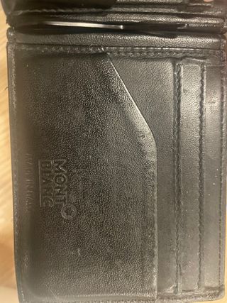 Cartera MONTBLANC negra
