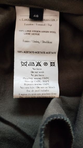 Traje gris hombre - chaqueta