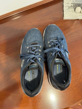 Zapatillas Skechers Lite-Weight azules 