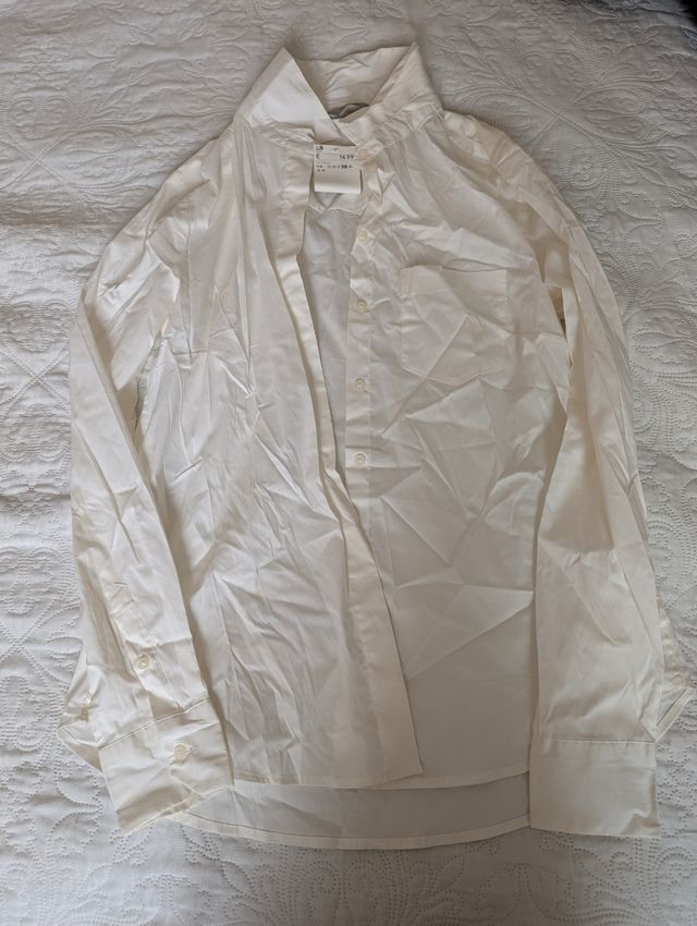 Camisa blanca H&M - Talla M