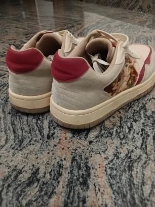 Scarpe Galartsy Beige/Rosso