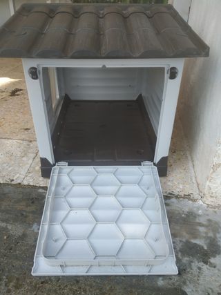 Casa de perro exterior  más puerta de Regalo