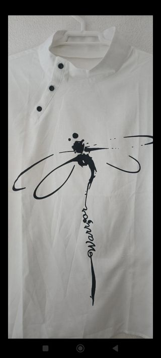 Camisa de manga corta mujer 
