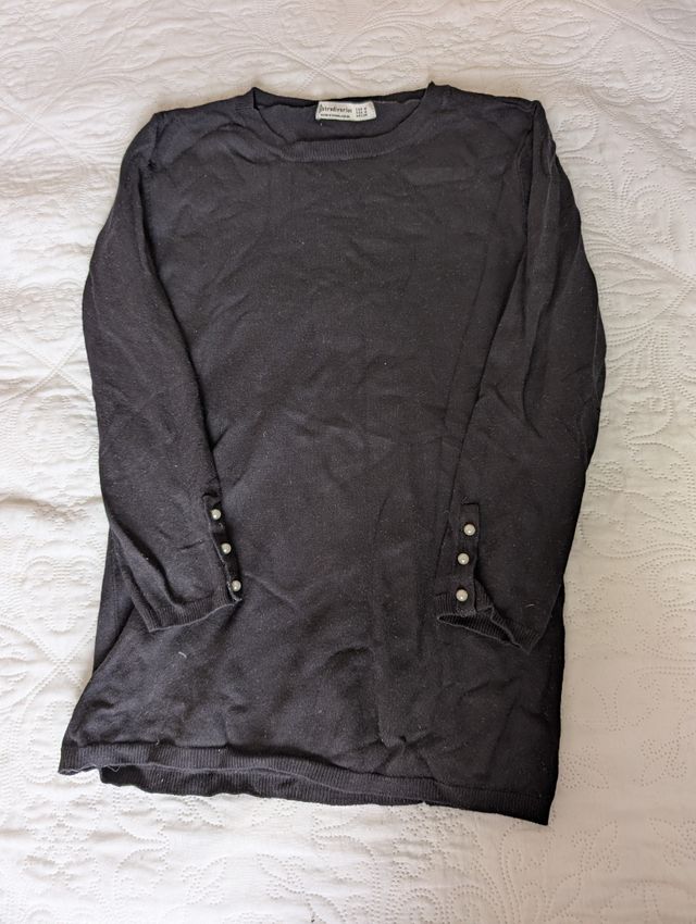 Suéter Stradivarius negro - Talla M