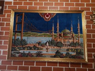 Tapiz Estambul: Puente & Mezquita