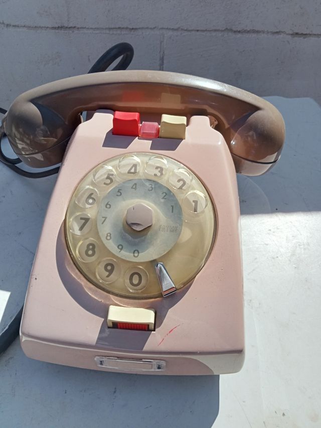 Telefono vintage a disco fatma filo largo