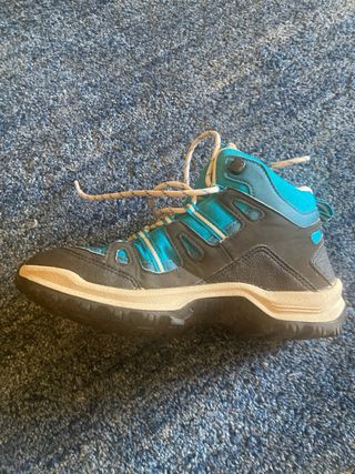 Botas trekking Quechua niño - Azul/Negro