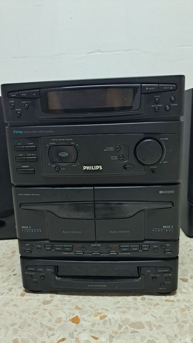 Minicadena Philips FW46 - Altavoces