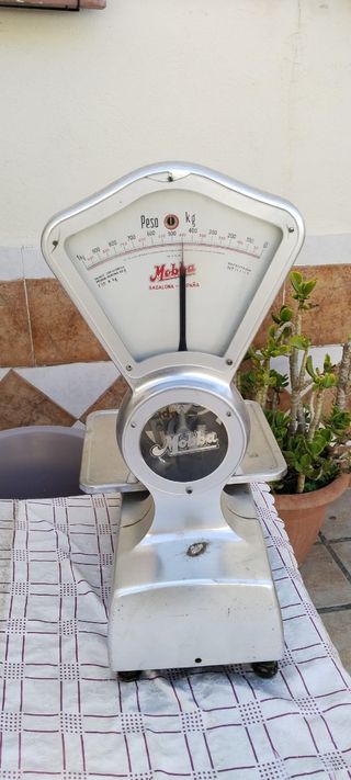 Báscula antigua Mobba - pesa alimentos