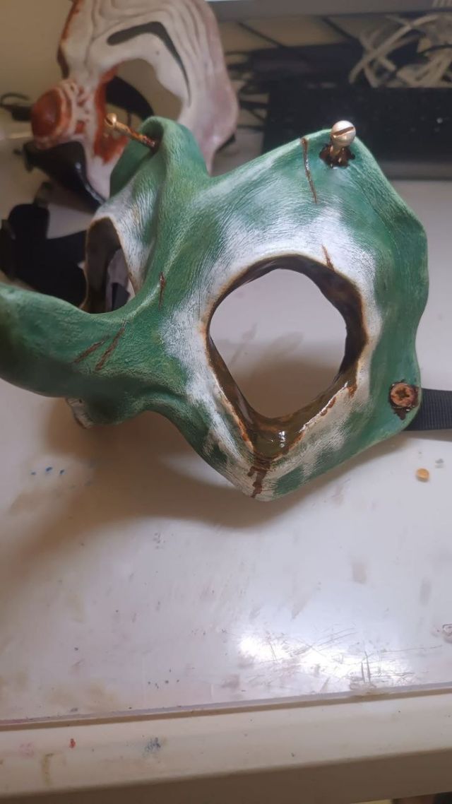 Máscara terrorífica duende SFX